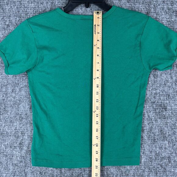 John Deere Shirt Womens Extra Large Green Basic Top Short-Sleeve Casual Tee - Picture 9 of 11